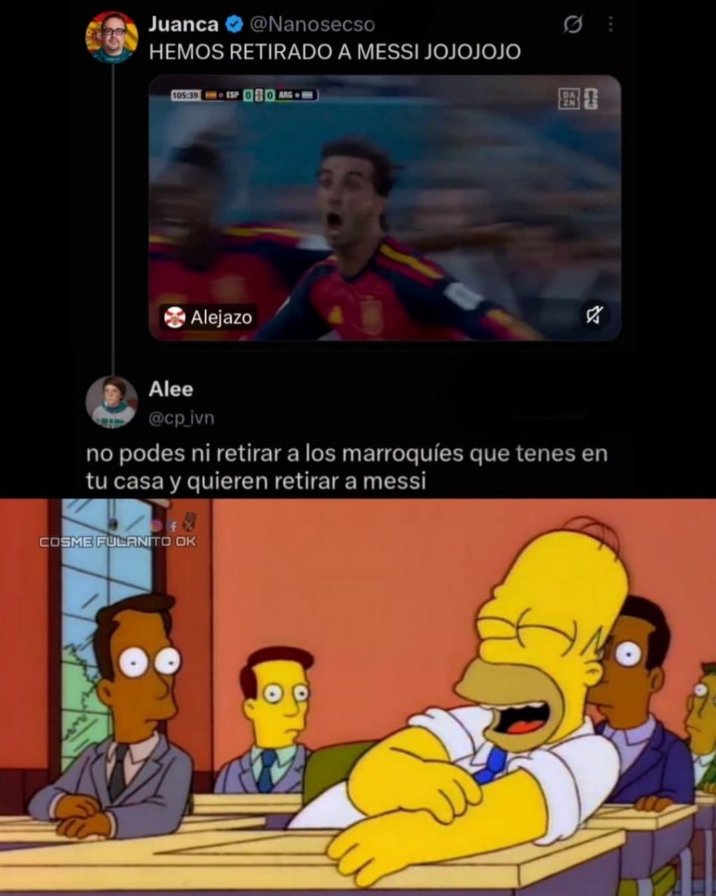 🇦🇷Pasaselo a tu gallego facho favorito🇪🇸 MEEEANCMTERMITEV AGI [Kb 780 | Re |